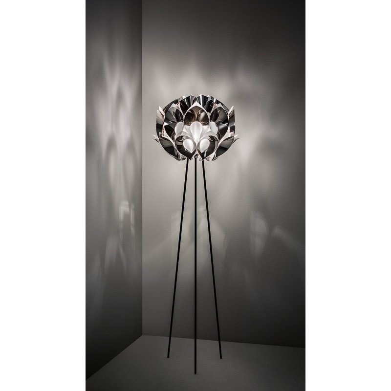 Table lamp FLORA Pewter