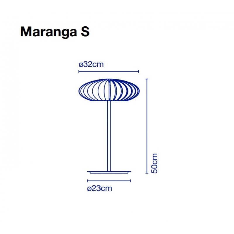 Table lamp MARANGA