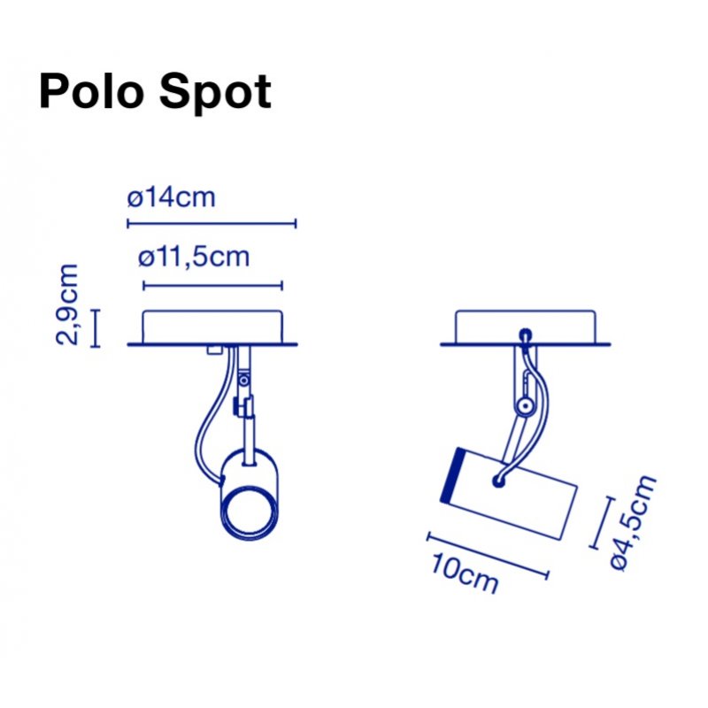 Ceiling lamp POLO SPOT