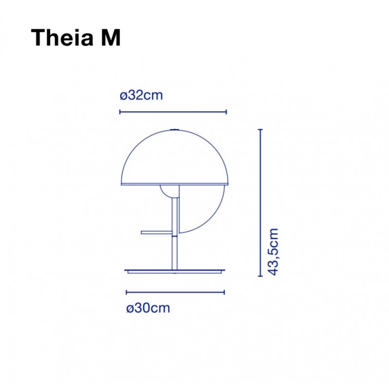 Table lamp THEIA