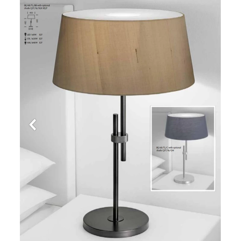 Table lamp BE/68/TL/C + QST/16/GM