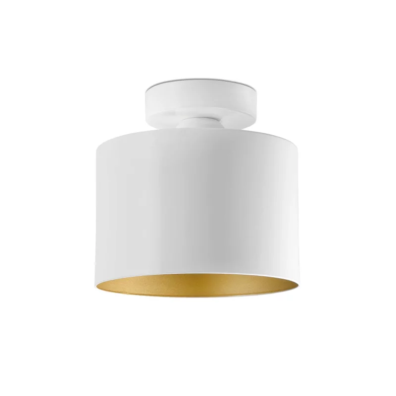 Ceiling lamp JANET Gold and white
