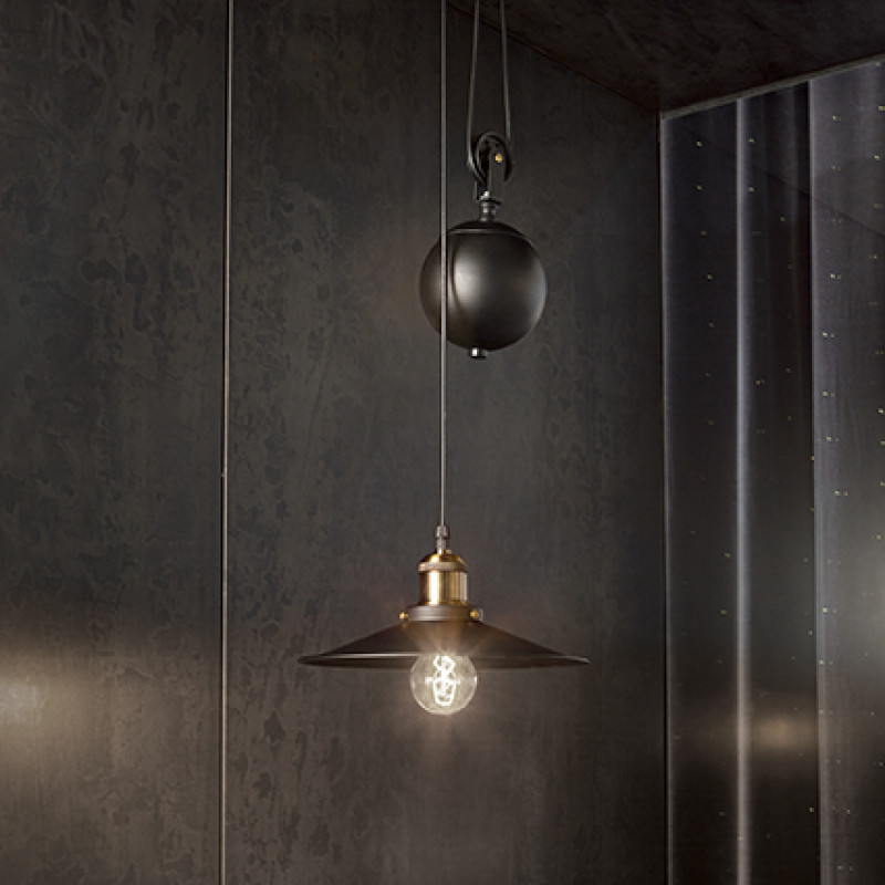 Pendant lamp UP AND DOWN SP1 Black