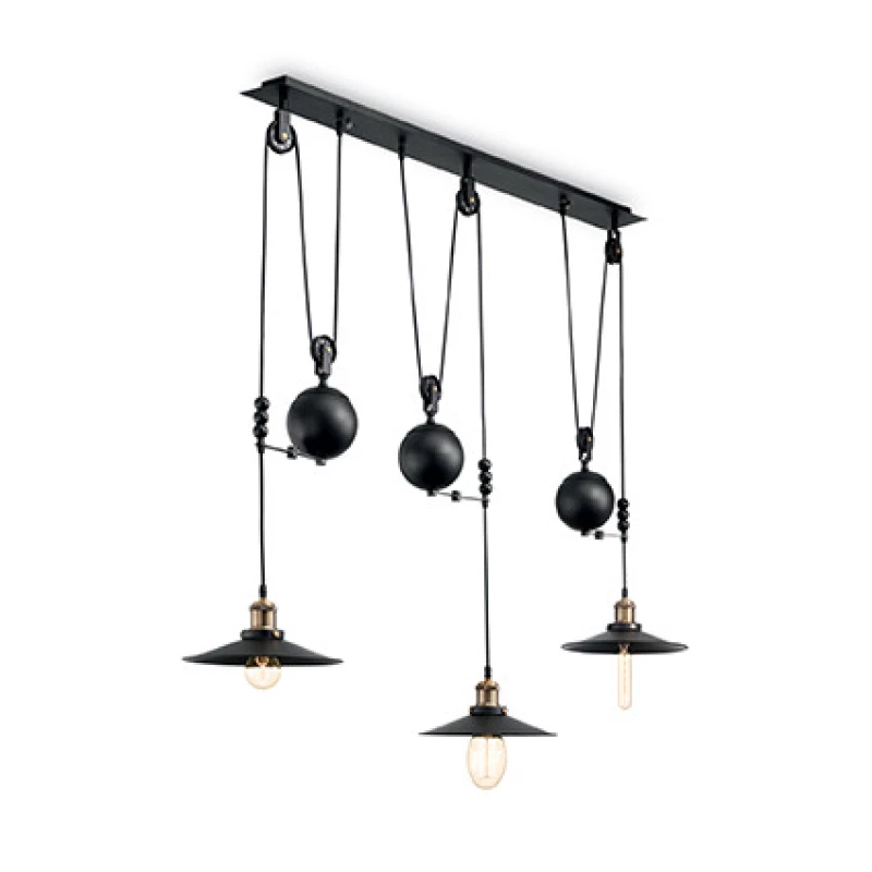 Pendant lamp UP AND DOWN SP3 Black