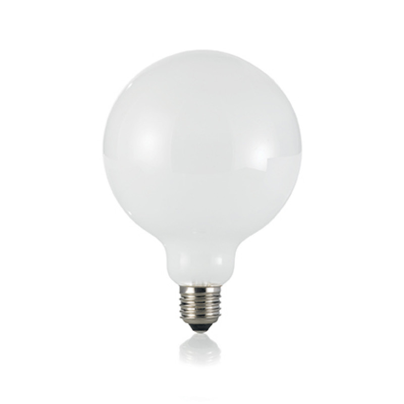 LED Bulb CLASSIC E27 8W GLOBO D125 BIANCO 3000K, Ø...