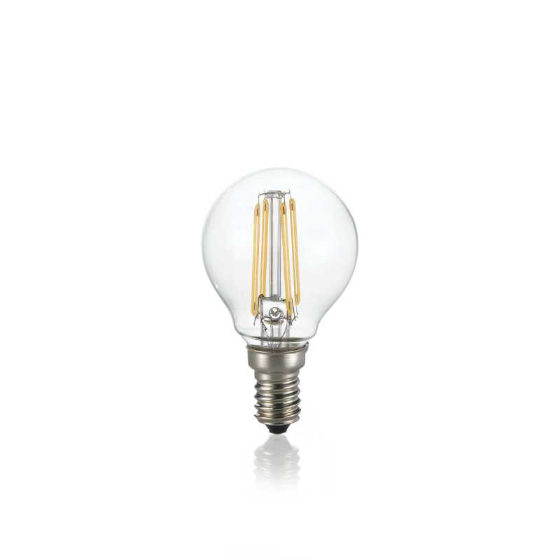 Bulb LAMPADINA LED E14 4W SFERA TRASP