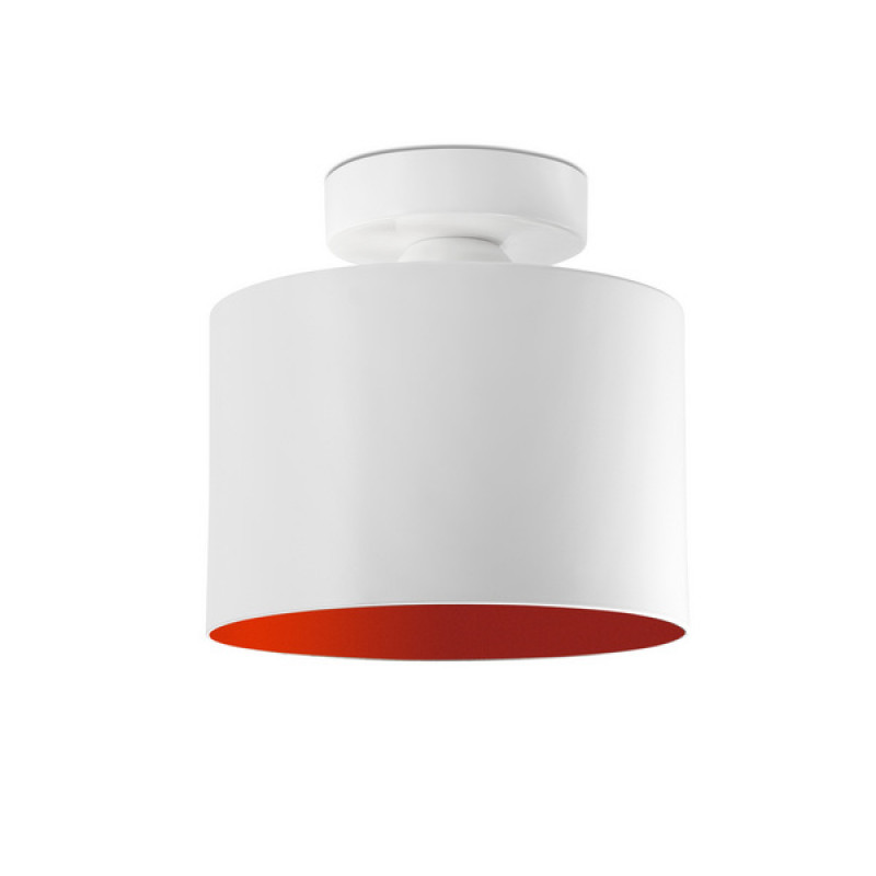 Ceiling lamp Faro JANET Red and white