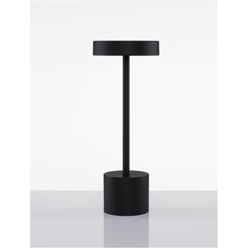 Table lamp Nova Luce FUMO Black