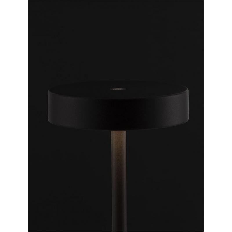 Table lamp Nova Luce FUMO Black