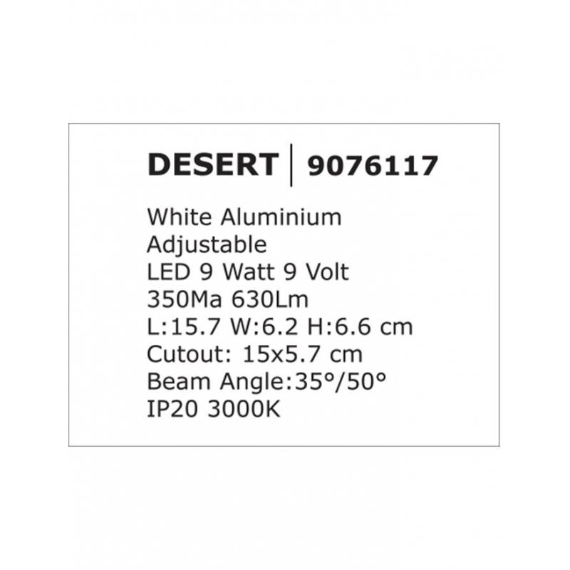Recessed lamp DESERT